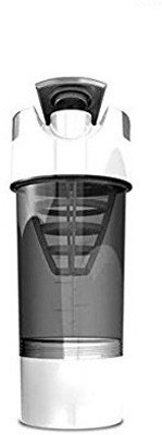 

GLOBALSHOP Tuff_white 450 ml Shaker(Pack of 1, Multicolor), Tuff black & white