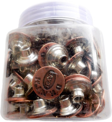 

TLO jeans button 003 Metal Buttons(Pack of 100)