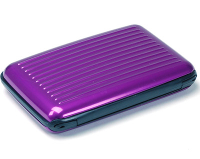 

SCORIA 6 Card Holder(Set of 1, Purple)