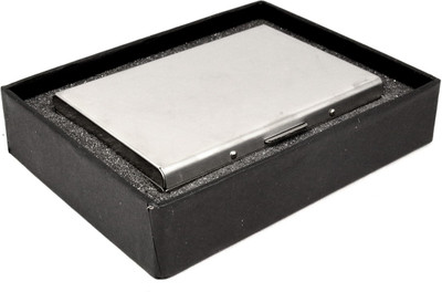 

Stealodeal Exclusive ♠ Silver Stainless Steel Debit/Credit 6 Card Holder(Set of 1, Grey)
