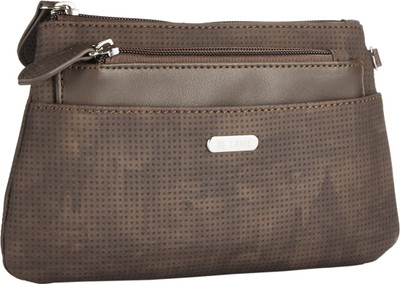 

Lavie Girls Casual Brown PU Sling Bag