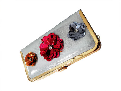 

Majik Party Grey Clutch