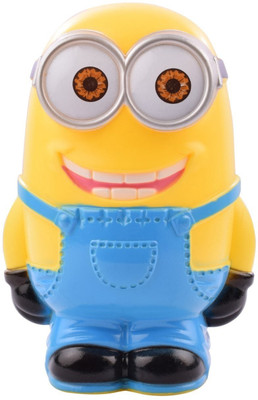 

HALO NATION Cartoon Character Small Piggy Bank/Money Saving Bank for Kids Minion Coin Bank(Yellow)