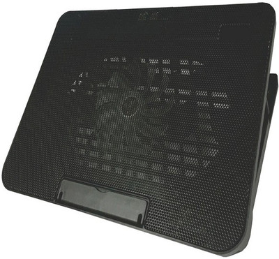 

CRETO latest cooling pad for laptop Cooling Pad(Black)