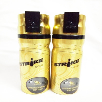 

EKOZ STRIKE GOLD Perfume Body Spray - For Men & Women(400 ml, Pack of 2)