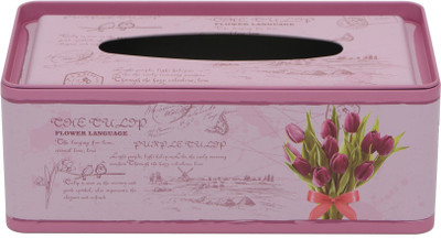 

Lifestyle-You 1 Compartments Tin Tissue Paper Box(Multicolor)