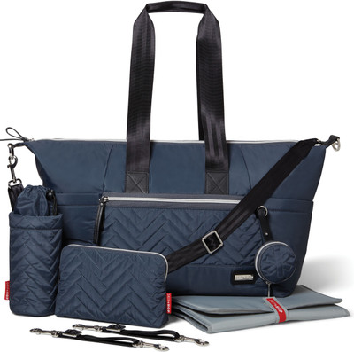

Skip Hop Suite 7pc Diaper Tote Set - Steel Grey Diaper Tote(Steel Grey)