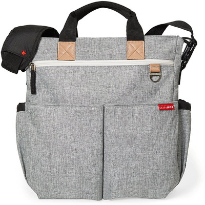 

Skip Hop Duo Signature Diaper Bag - Grey Melange Diaper Bag(Grey Melange)