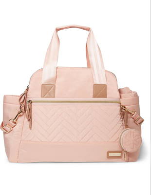 

Skip Hop Suite 6pc Diaper Satchel Set - Blush Diaper Satchel(Beige)
