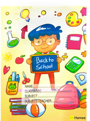 Hamee B5 Notebook(Back to school, Multicolor, Pack of 3)