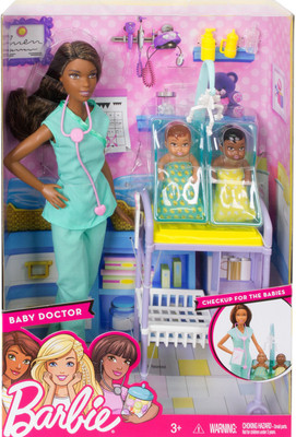 

Grab Offers Intelligent Baby Doctor Doll With Two cute Kids Be a Doctor Doll Kids.(Multicolor)