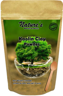 

Nature's Kaolin Clay(China clay) For Beautiful Pollution free, Oil free , Glowing Skin(100 g)