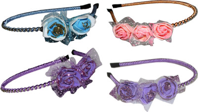 

Chunu Combo of Multi Color Hair Accessories Hair Accessory Set(Multicolor)