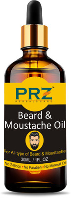 

PRZ Premium Quality Beard & Moustache Oil For Men (30ml) Hair Oil(30 ml)