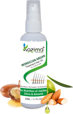 

KAZIMA Premium Quality MOROCCAN ARGAN Treatment Hair Oil For Unisex (50 ML) Hair Oil(50 ml)