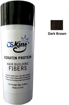 

Osking Hair building Fibers 28 Grams Hair Loss Concealer. (Dark Brown)(28 g)
