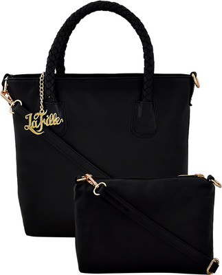 LaFille Hand-held Bag(Black)