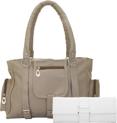 

Lady bar Hand-held Bag(Grey)