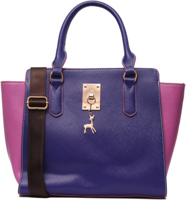

Louise Belgium Hand-held Bag(Purple, Pink), Pink;purple