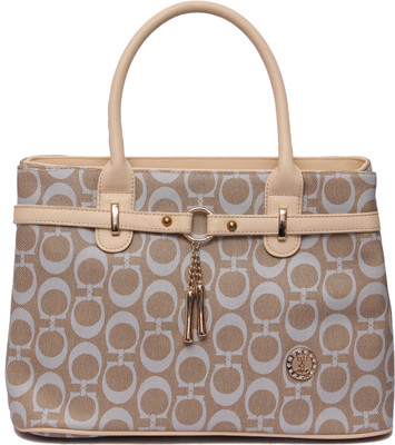 

Louise Belgium Hand-held Bag(Beige, Brown)