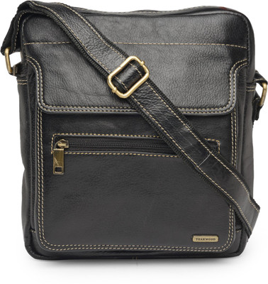 

Teakwood Messenger Bag(Black)