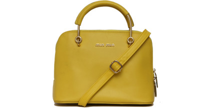 

Levise London Hand-held Bag(Yellow)