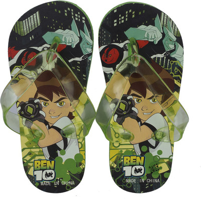 

Lil Firestar Boys & Girls Slip On Slipper Flip Flop(Light Green