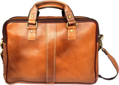 

Butterfly 15 inch Laptop Messenger Bag(Tan)