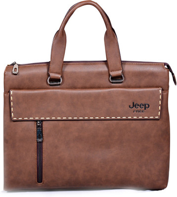 

pragee 12 inch Laptop Messenger Bag(Brown)