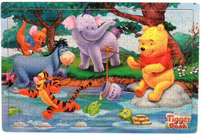 

TALKING GANESHA Big Size Pooh Jigsaw Puzzle 45 cm Long (1 Pieces)(Multicolor)