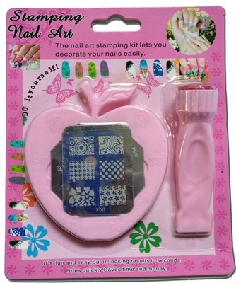 

FStyler Nail Art Stamping Kit | Decorate Your Nail Like A Pro(Pink)