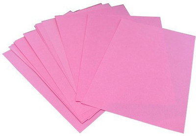 Shristi Super Series Unruled A4 A4 paper(Set of 1, Pink)