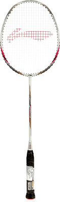 

Li-Ning TurboX-60III White White Badminton Racquet(G4 - 3.25 Inches, 87 g)