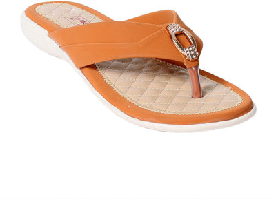 Dolphin Miles Women Gold Flats