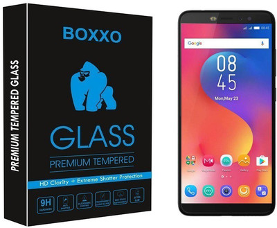 Boxxo Tempered Glass Guard for Infinix Hot S3(Pack of 1)