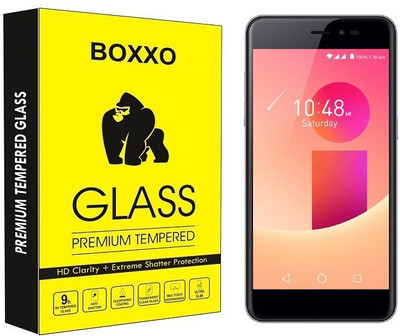 Boxxo Tempered Glass Guard for Panasonic Eluga I9(Pack of 1)
