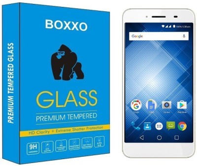 Boxxo Tempered Glass Guard for Panasonic Eluga I3 Mega(Pack of 1)