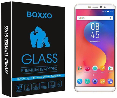 Boxxo Tempered Glass Guard for Infinix Hot S3(Pack of 1)