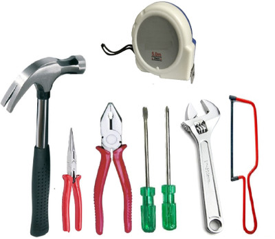 

Saifpro Home Tools Kit Standard Screwdriver Set(Pack of 8), Multicolor