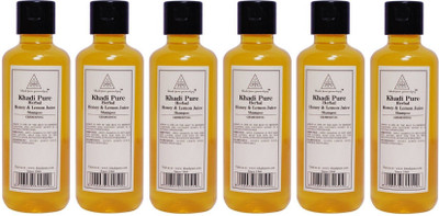 

KHADI PURE GRAMODYOG HERBAL HONEY & LEMON JUICE SHAMPOO(1260 ml)