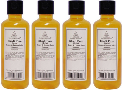 

KHADI PURE GRAMODYOG HERBAL HONEY & LEMON JUICE SHAMPOO(840 ml)