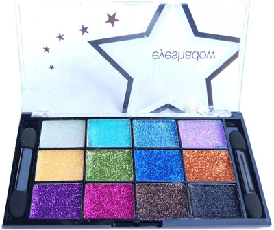 

AuraSkin EYE SHADOW GLITTER SHIMMER KIT EYE SHADOW KIT MAKEUP KIT 45 ml(multi)