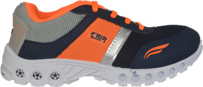 

CAMRO FOOTBALL24WHTNAVYBLUEORANGE Running Shoes For Men(Multicolor, Whitenavyblueorange