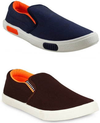 

Hotstyle 2-Pair Combo Loafers For Men(Multicolor