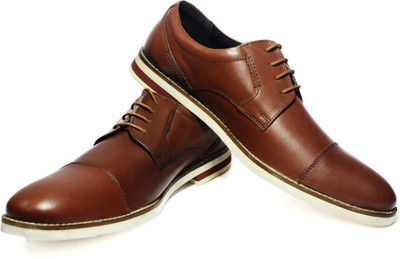 BLUE FOX Lace Up For Men(Brown, Black