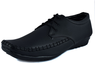 

Trendy Session Stylish Lace Up For Men(Black