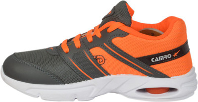 

CAMRO ROCKER03GREYORANGE Walking Shoes For Men(Grey, Orange, Greyorange