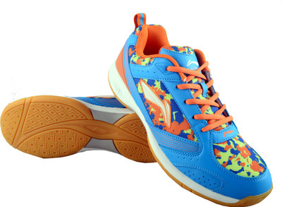 

Li-Ning CAMO STAR Badminton Shoes For Men(Multicolor, Blue