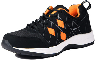 

Grade FIRE Running Shoes For Men(Black, Orange