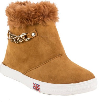 

Cuty Fashion Cuty Fashion Fancy Winter Boots For Women & Girls Boots For Women(Tan